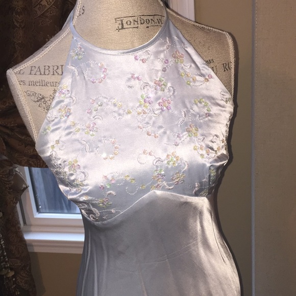 Zum Zum by Niki Livas Dresses & Skirts - Silk baby blue prom dress